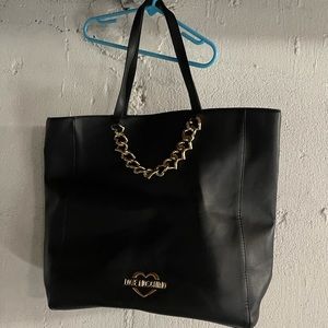 Love moschino leather bag brand new never used